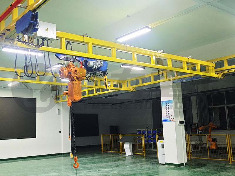 KBK剛性懸掛起重機在江西某電子器械組裝車間中的應(yīng)用